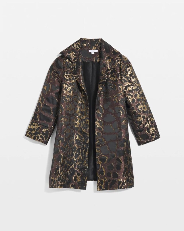 Travelers Collection Cheetah Glam Jacket - image 5